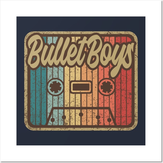 BulletBoys Vintage Cassette Wall Art by penciltimes